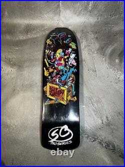 SEALED Santa Cruz Jeff Grosso Toybox Skateboard Black NEW LIMITED EDITION