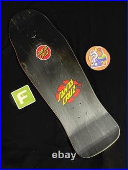 SIGNED Eric Winkowski Ghost Train Bird Doodle Santa Cruz Skateboard Deck AUTO