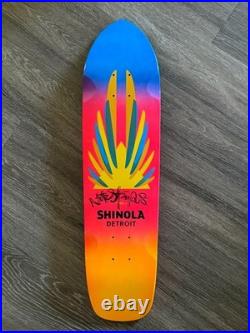 SIGNED Natas Kaupas x Shinola PANTHER FADE Skateboard santa cruz 87/150 neon