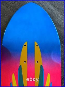 SIGNED Natas Kaupas x Shinola PANTHER FADE Skateboard santa cruz 87/150 neon