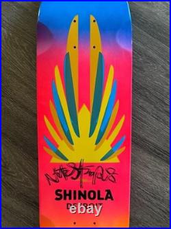 SIGNED Natas Kaupas x Shinola PANTHER FADE Skateboard santa cruz 87/150 neon