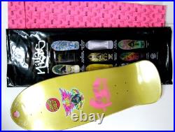 SMA SANTA CRUZ NaTaS Gold Foil Blind Bag Skateboard Deck NEW RARE gonzales hosoi