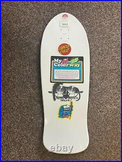 SMA Santa Cruz Natas Panther 2 My Colorway Reissue Skateboard Deck 10.53 X 30.14