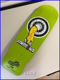SUPER RARE Homer Simpson Santa Cruz Skateboard Deck The Simpsons