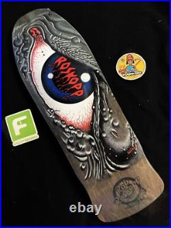 SUPER RARE Rob Roskopp Eye Santa Cruz Missile Shaped Cruiser Skateboard Deck