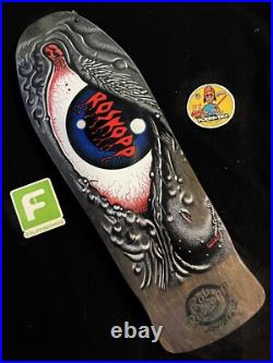 SUPER RARE Rob Roskopp Eye Santa Cruz Missile Shaped Cruiser Skateboard Deck
