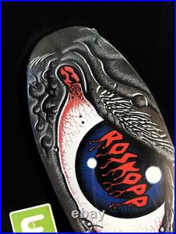 SUPER RARE Rob Roskopp Eye Santa Cruz Missile Shaped Cruiser Skateboard Deck
