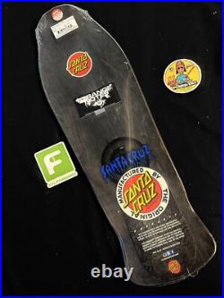 SUPER RARE Rob Roskopp Eye Santa Cruz Missile Shaped Cruiser Skateboard Deck