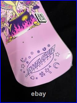 SUPER RARE Steve Alba SALBA Santa Cruz Pink Witch Doctor Skateboard Deck Shaped