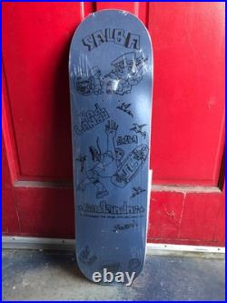 Salba Cruz x Mark Gonzales 2014 BadLands SCREENED Santa Cruz Skateboard (NOS)