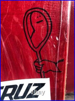Salba Cruz x Mark Gonzales 2014 BadLands SCREENED Santa Cruz Skateboard (NOS)