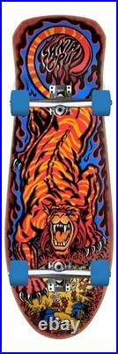 Salba Tiger 10.3in x 31.1in Shaped Cruzer Santa Cruz (Complete Only)