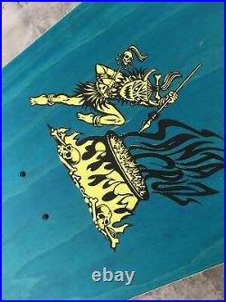 Salba Tiger Reissue Santa Cruz Skateboard Deck 10.3 x 31.1 Red In Hand New