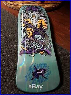 Santa Crus Jason Jessee skateboard deck 30th Neptune vintage anaversary reissue