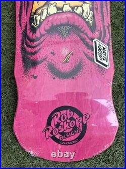 Santa Cruz 11116423 Rob Roskopp 2021 Reissue Skateboard 9.5in X 31in
