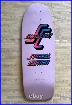 Santa Cruz 1985 Special Edition Vintage Original Skateboard Deck Purple