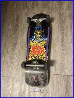 Santa Cruz 1989 Tom Knox Firepit Complete Skateboard Reissue Rare Vintage Deck