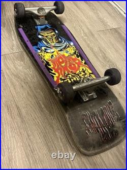 Santa Cruz 1989 Tom Knox Firepit Complete Skateboard Reissue Rare Vintage Deck