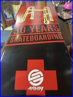 Santa Cruz 30years skateboard new Deck RARE not grosso/kendall, staab