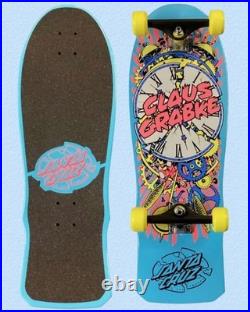 Santa Cruz 50th Anniversary Grabke Exploding Clock Custom Complete Skateboard