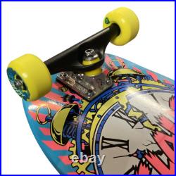 Santa Cruz 50th Anniversary Grabke Exploding Clock Custom Complete Skateboard