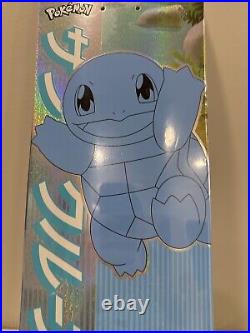 Santa Cruz 8.0in Pokémon Blind Bag Skateboard Deck Squirtle NEW