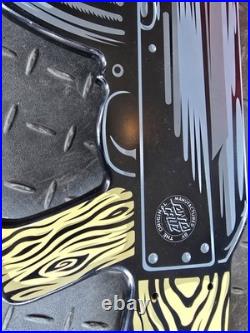 Santa Cruz AK-47 Jason Jesse Skateboard Rare Deck