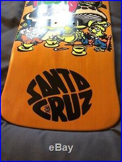 Santa Cruz Alice In Wonderland Jeff Grosso Skateboard Deck