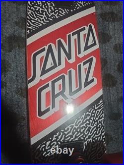 Santa Cruz Amoeba Street Skate 8.4in x 29.4in Cruiser Longboard Complete