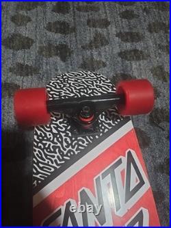 Santa Cruz Amoeba Street Skate 8.4in x 29.4in Cruiser Longboard Complete