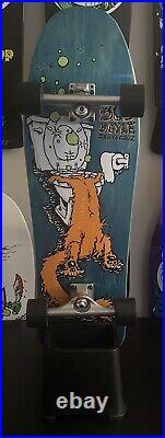 Santa Cruz BOD Boyle Sick Cat Reissue Skateboard Deck Complete 9.99 x 31.78