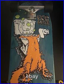 Santa Cruz BOD Boyle Sick Cat Reissue Skateboard Deck Complete 9.99 x 31.78