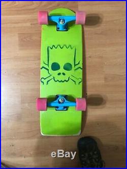 Santa Cruz Bart Simpson Authentic Skate Board