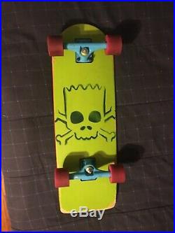 Santa Cruz- Bart Simpson Limited Edition Cruiser- Skateboard- RARE Slight Wear