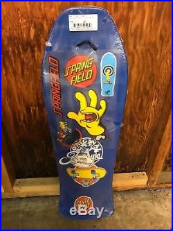 Santa Cruz Bart Simpson Toy Box Jeff Grosso Tribute Rare Skateboard Reissue