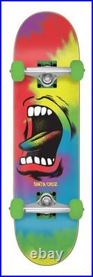Santa Cruz Big Mouth Tie Dye Full 8.0in x 31.25in Skateboard Complete