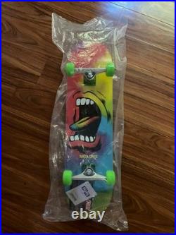Santa Cruz Big Mouth Tie Dye Full 8.0in x 31.25in Skateboard Complete