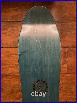 Santa Cruz Bigfoot 30th Anniversary Skateboard Deck NATURAL/BLUE 31.275