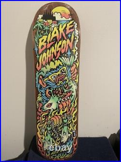 Santa Cruz Blake Johnson Beach Wolf Two 8.375 X 32 Skateboard Deck New Sealed