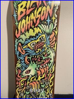 Santa Cruz Blake Johnson Beach Wolf Two 8.375 X 32 Skateboard Deck New Sealed