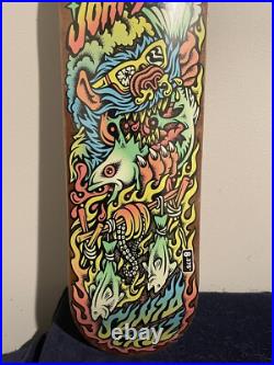 Santa Cruz Blake Johnson Beach Wolf Two 8.375 X 32 Skateboard Deck New Sealed