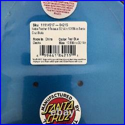 Santa Cruz Blue Natas Panther 3 Reissue PEARL BLUE New in Shrink Wrap NOS Kaupas