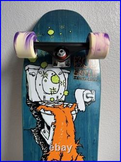 Santa Cruz Bod Boyle Reissue Complete Skateboard Independent Trucks Purple Wheel