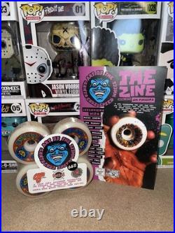 Santa Cruz Bullet Wheels 66 Speedwheels 95a Reissue SKATEBOARDS 66mm Zine Mag