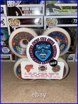 Santa Cruz Bullet Wheels 66 Speedwheels 95a Reissue SKATEBOARDS 66mm Zine Mag