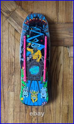Santa Cruz Chris Haslam Snack Warrior Old School Skateboard Deck