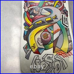 Santa Cruz Christian Hosoi PICASSO Skateboard Deck WHITE