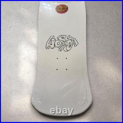 Santa Cruz Christian Hosoi PICASSO Skateboard Deck WHITE
