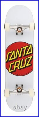 Santa Cruz Classic Dot 8.0in x 31.62in Premium Skateboard Complete