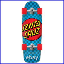 Santa Cruz Classic Dot Check Carver Pre-Built Surf Skate Complete 9.8x30.2